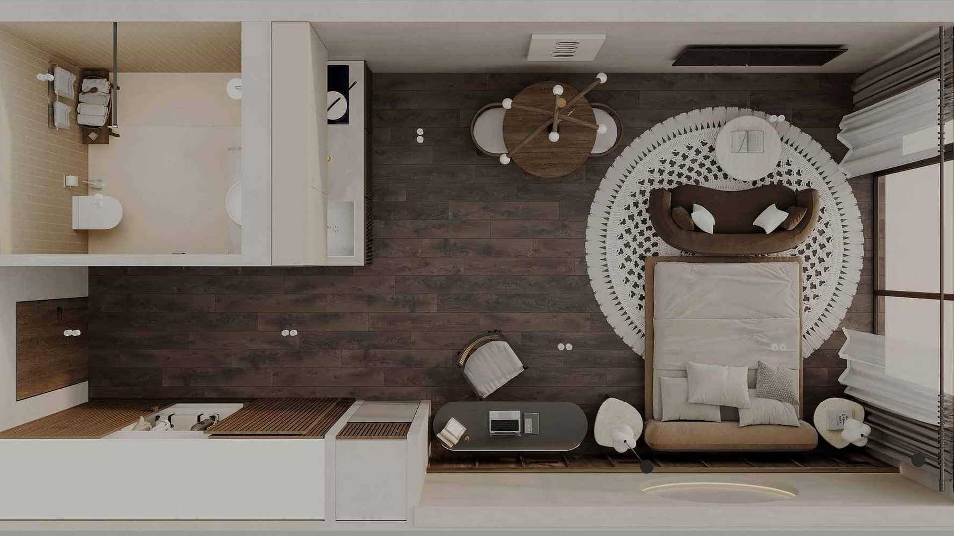 Studio Apartment in The Sunny Moon No. 11006
